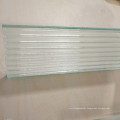 10mm clear Moru patterned glass